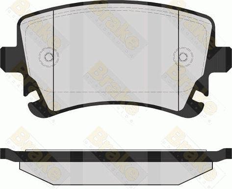 ATE LD2888 - Bremsbelagsatz, Scheibenbremse alexcarstop-ersatzteile.com