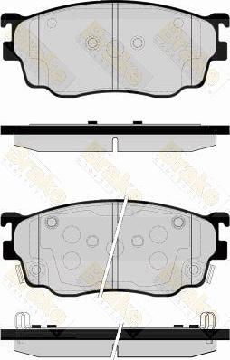 Triscan FDB1557-99 - Bremsbelagsatz, Scheibenbremse alexcarstop-ersatzteile.com