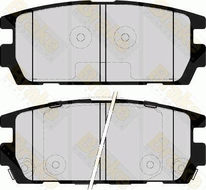 Valeo 601233 - Bremsbelagsatz, Scheibenbremse alexcarstop-ersatzteile.com