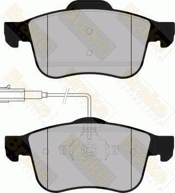 Valeo 670729 - Bremsbelagsatz, Scheibenbremse alexcarstop-ersatzteile.com