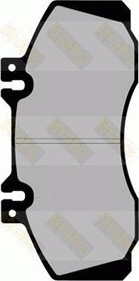 Brake Engineering PA1266 - Bremsbelagsatz, Scheibenbremse alexcarstop-ersatzteile.com