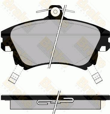 BENDIX 573039 - Bremsbelagsatz, Scheibenbremse alexcarstop-ersatzteile.com