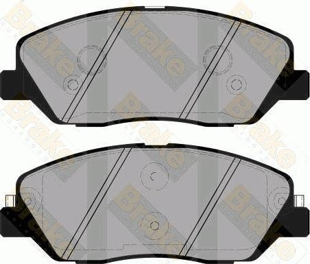 Brake Engineering PA1770 - Bremsbelagsatz, Scheibenbremse alexcarstop-ersatzteile.com