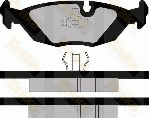 Bilstein 34 21 2 225 860 - Bremsbelagsatz, Scheibenbremse alexcarstop-ersatzteile.com