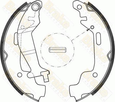 Brake Engineering SH2599 - Bremsbackensatz alexcarstop-ersatzteile.com