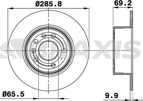 NATIONAL NBD770 - Bremsscheibe alexcarstop-ersatzteile.com