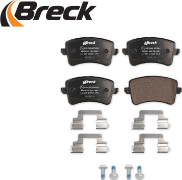 Breck 24606 00 554 00 - Bremsbelagsatz, Scheibenbremse alexcarstop-ersatzteile.com