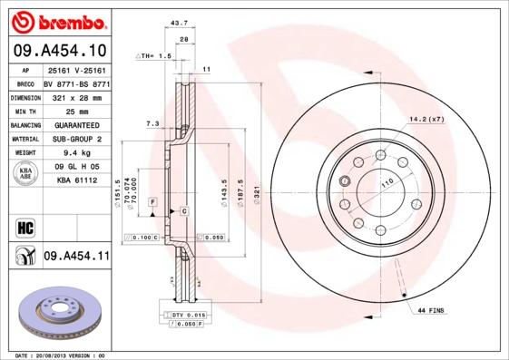 Breco BS 8771 - Bremsscheibe alexcarstop-ersatzteile.com