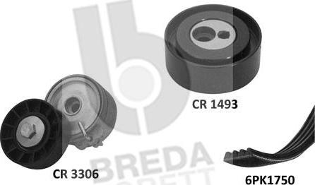 Breda Lorett KCA0006 - Keilrippenriemensatz alexcarstop-ersatzteile.com