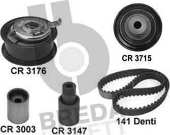 Breda Lorett KCD0581 - Zahnriemensatz alexcarstop-ersatzteile.com