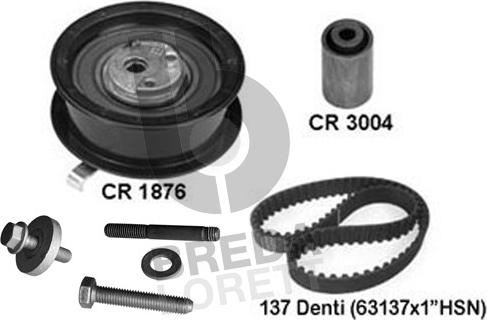 Breda Lorett KCD0046 - Zahnriemensatz alexcarstop-ersatzteile.com