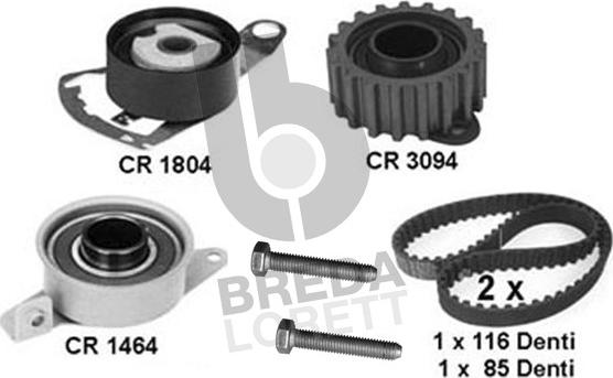 Breda Lorett KCD0362 - Zahnriemensatz alexcarstop-ersatzteile.com