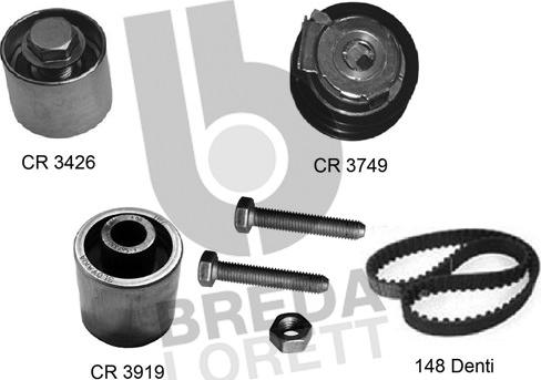 Breda Lorett KCD0220 - Zahnriemensatz alexcarstop-ersatzteile.com