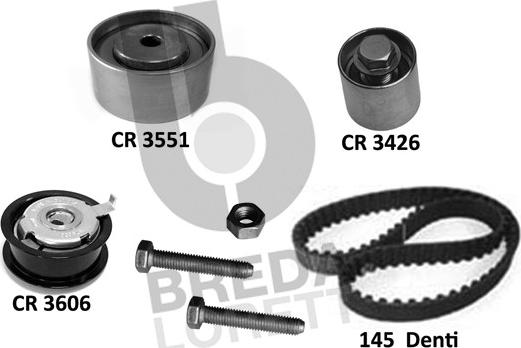 Breda Lorett KCD0780 - Zahnriemensatz alexcarstop-ersatzteile.com