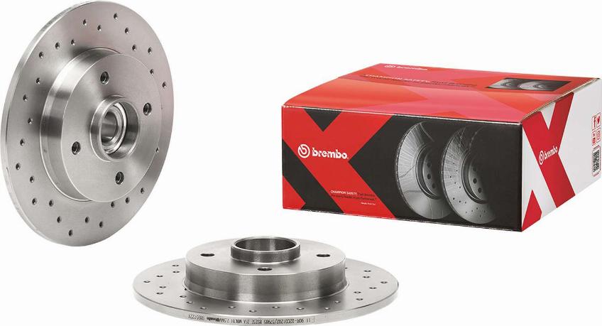 Brembo 08.9512.2X - Bremsscheibe alexcarstop-ersatzteile.com