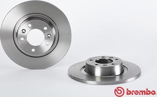 Brembo 08.A456.10 - Bremsscheibe alexcarstop-ersatzteile.com