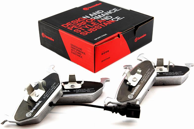 Brembo 07.B314.53 - Hochleistungs-Bremsbelagsatz alexcarstop-ersatzteile.com