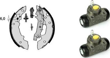 Brembo H 68 008 - Bremsbackensatz alexcarstop-ersatzteile.com