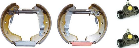 Brembo K 59 020 - Bremsbackensatz alexcarstop-ersatzteile.com