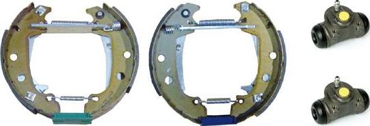 Brembo K 61 039 - Bremsbackensatz alexcarstop-ersatzteile.com