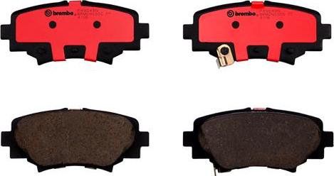 Brembo P49049N - Bremsbelagsatz, Scheibenbremse alexcarstop-ersatzteile.com