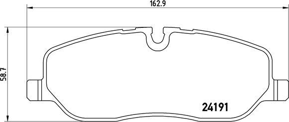 Brembo P 44 014 - Bremsbelagsatz, Scheibenbremse alexcarstop-ersatzteile.com