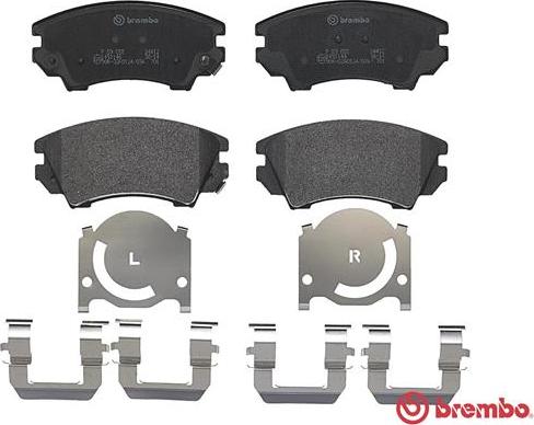 Brembo P 59 055 - Bremsbelagsatz, Scheibenbremse alexcarstop-ersatzteile.com