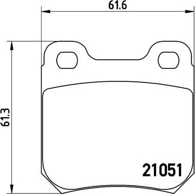 Brembo P 59 010 - Bremsbelagsatz, Scheibenbremse alexcarstop-ersatzteile.com