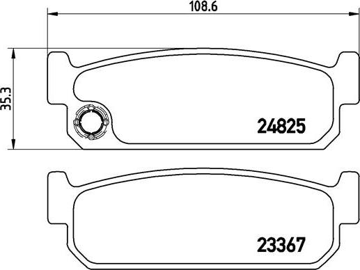 Brembo P 56 067 - Bremsbelagsatz, Scheibenbremse alexcarstop-ersatzteile.com