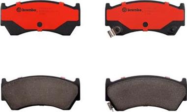 Brembo P56033N - Bremsbelagsatz, Scheibenbremse alexcarstop-ersatzteile.com