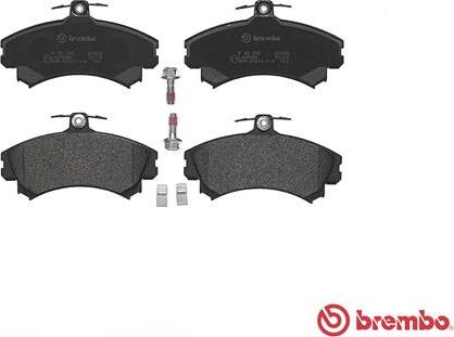 Brembo P 50 055 - Bremsbelagsatz, Scheibenbremse alexcarstop-ersatzteile.com