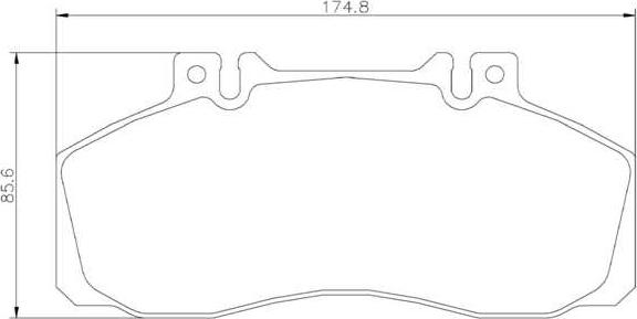 Brembo P 50 065 - Bremsbelagsatz, Scheibenbremse alexcarstop-ersatzteile.com