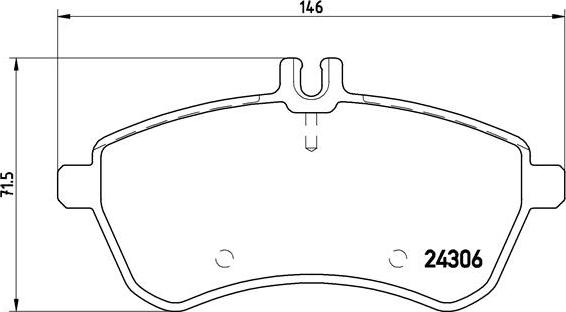 Brembo P 50 067X - Bremsbelagsatz, Scheibenbremse alexcarstop-ersatzteile.com