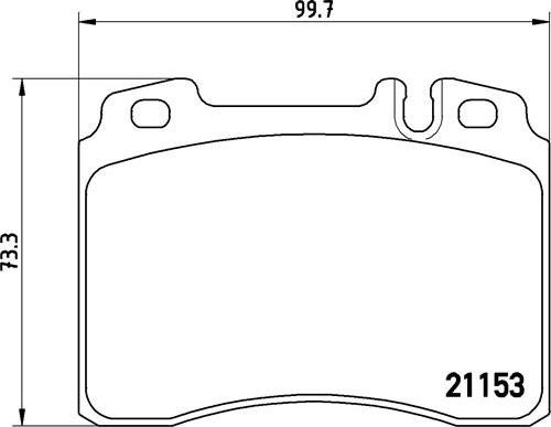 Brembo P 50 022 - Bremsbelagsatz, Scheibenbremse alexcarstop-ersatzteile.com