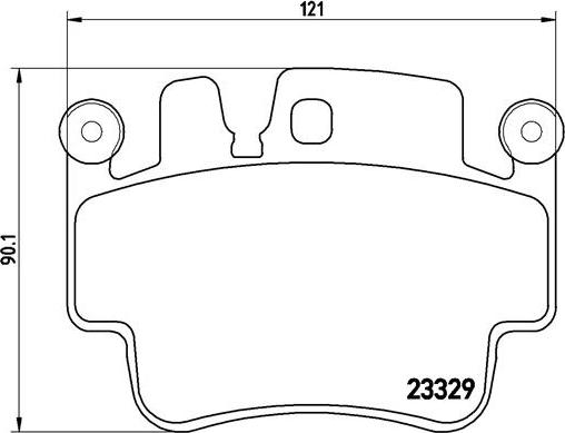 Brembo P 65 009 - Bremsbelagsatz, Scheibenbremse alexcarstop-ersatzteile.com