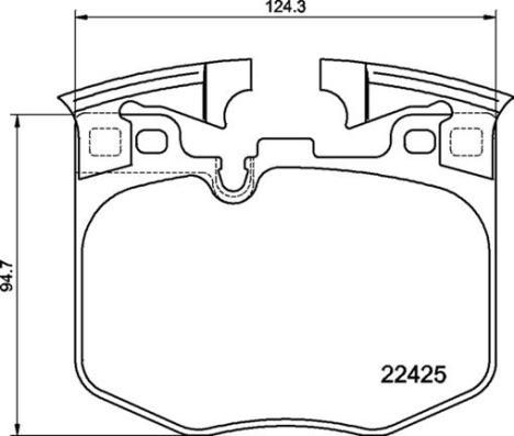 Brembo P 06 099 - Bremsbelagsatz, Scheibenbremse alexcarstop-ersatzteile.com