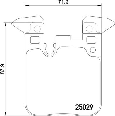 Brembo P 06 095 - Bremsbelagsatz, Scheibenbremse alexcarstop-ersatzteile.com