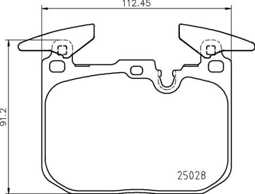 Brembo P 06 098 - Bremsbelagsatz, Scheibenbremse alexcarstop-ersatzteile.com