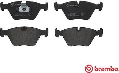 Brembo P 06 042 - Bremsbelagsatz, Scheibenbremse alexcarstop-ersatzteile.com