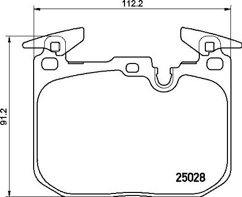 Brembo P 06 088 - Bremsbelagsatz, Scheibenbremse alexcarstop-ersatzteile.com