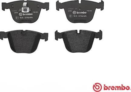 Brembo P 06 026 - Bremsbelagsatz, Scheibenbremse alexcarstop-ersatzteile.com