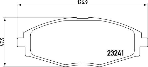 Brembo P 15 006 - Bremsbelagsatz, Scheibenbremse alexcarstop-ersatzteile.com