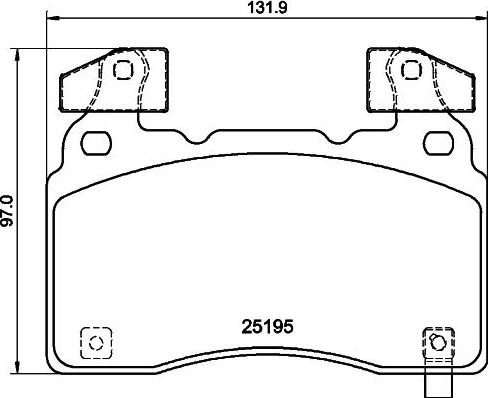 Brembo P 10 064 - Bremsbelagsatz, Scheibenbremse alexcarstop-ersatzteile.com