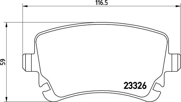 Brembo P 85 076 - Bremsbelagsatz, Scheibenbremse alexcarstop-ersatzteile.com