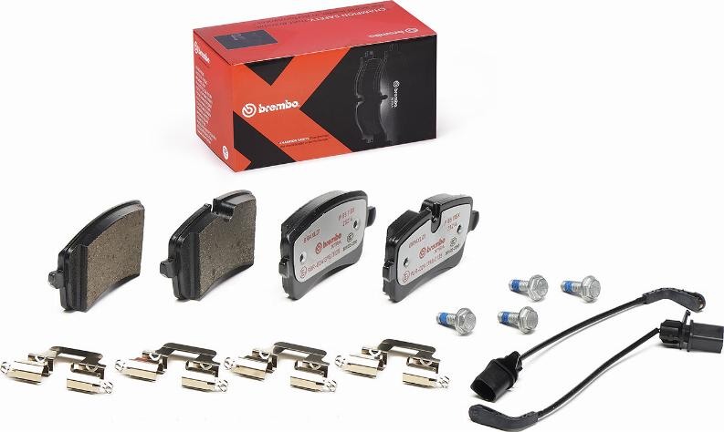 Brembo P 85 118X - Bremsbelagsatz, Scheibenbremse alexcarstop-ersatzteile.com