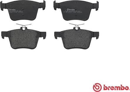 Brembo P 85 125 - Bremsbelagsatz, Scheibenbremse alexcarstop-ersatzteile.com