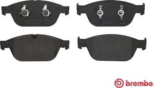 Brembo P 85 128 - Bremsbelagsatz, Scheibenbremse alexcarstop-ersatzteile.com