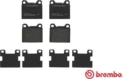 Brembo P 86 002 - Bremsbelagsatz, Scheibenbremse alexcarstop-ersatzteile.com