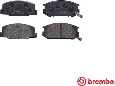 Brembo P 83 031 - Bremsbelagsatz, Scheibenbremse alexcarstop-ersatzteile.com