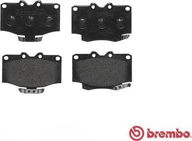 Brembo P 83 026 - Bremsbelagsatz, Scheibenbremse alexcarstop-ersatzteile.com